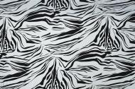 Ткань вискоза/лиоцелл/район креповая плательно-блузочная d=zebra