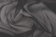 Органза Арт. 8mm silk organza #black (24/2)